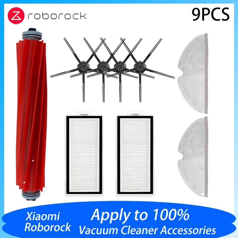 الفقرة Roborock Q7 Max / Q7 Max + / Q7 Plus / T8 إكسسوارات Cepillo الجانبية الرئيسية filtro Hepa fregona Robot repuestos de aspir