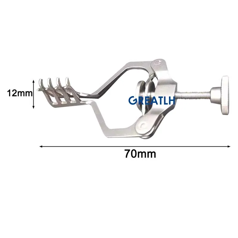 1pc Finger Retractor Skin Retractor for Small Pet 70mm 4 Claws Stainless Steel Orthopedic Surgical Instrument pet