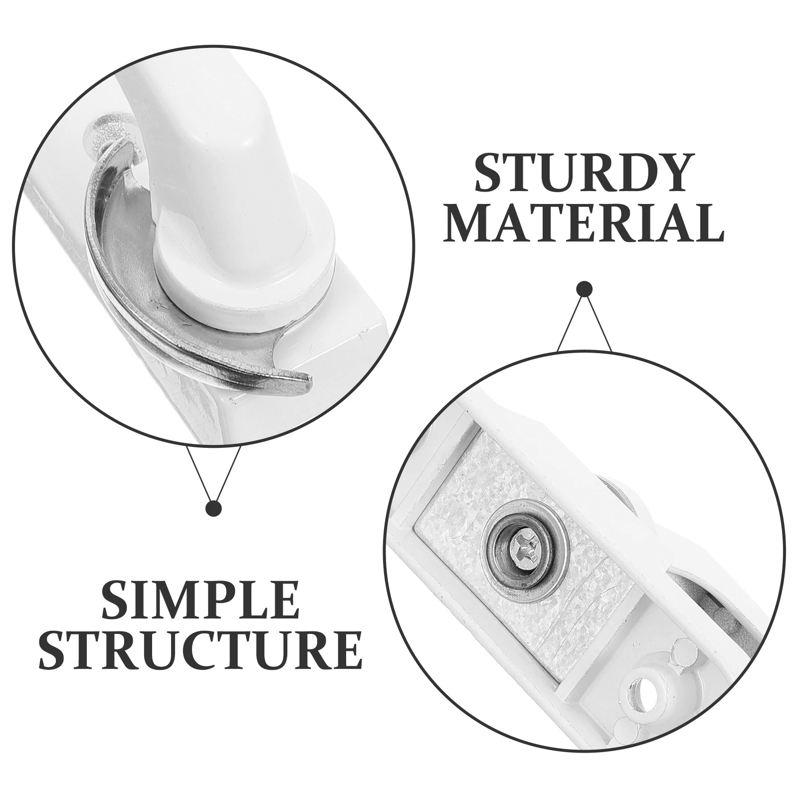 

Window Sash Lock Sliding Double Hung Security Bar Vertical Horizontal Replacement Parts Latch Stopper