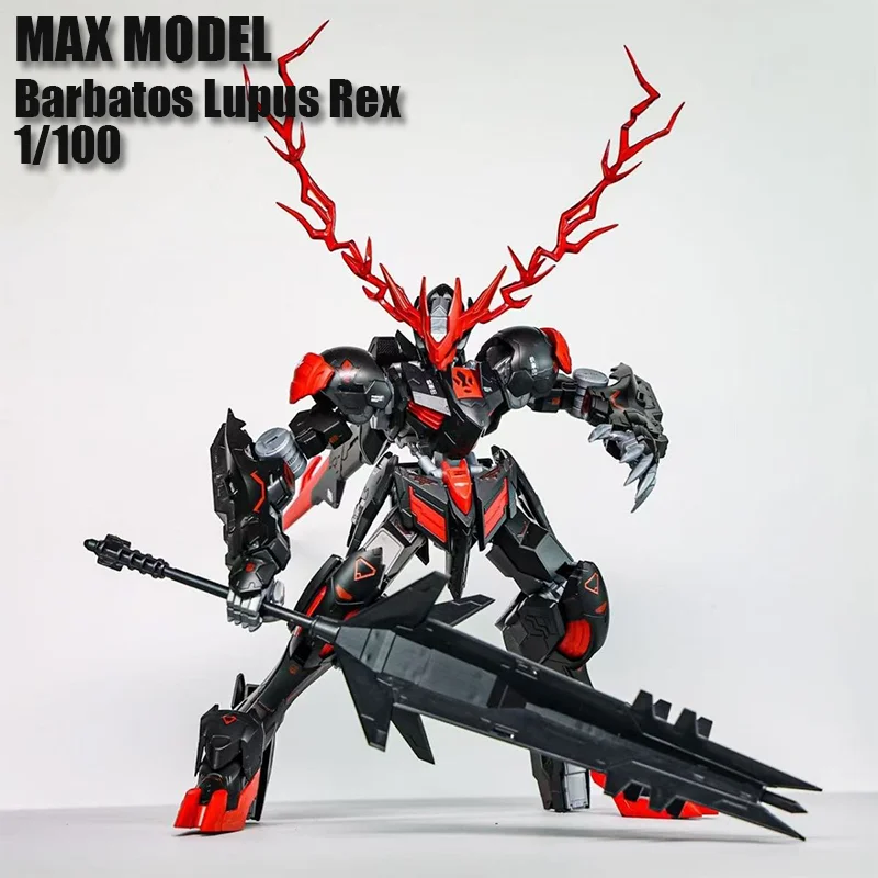 

In Stock MAX Model Barbatos Lupus Rex 1/100 Assembly Model Kit Action Figures Robot Plastic Model Kits Toys Collection Gifts
