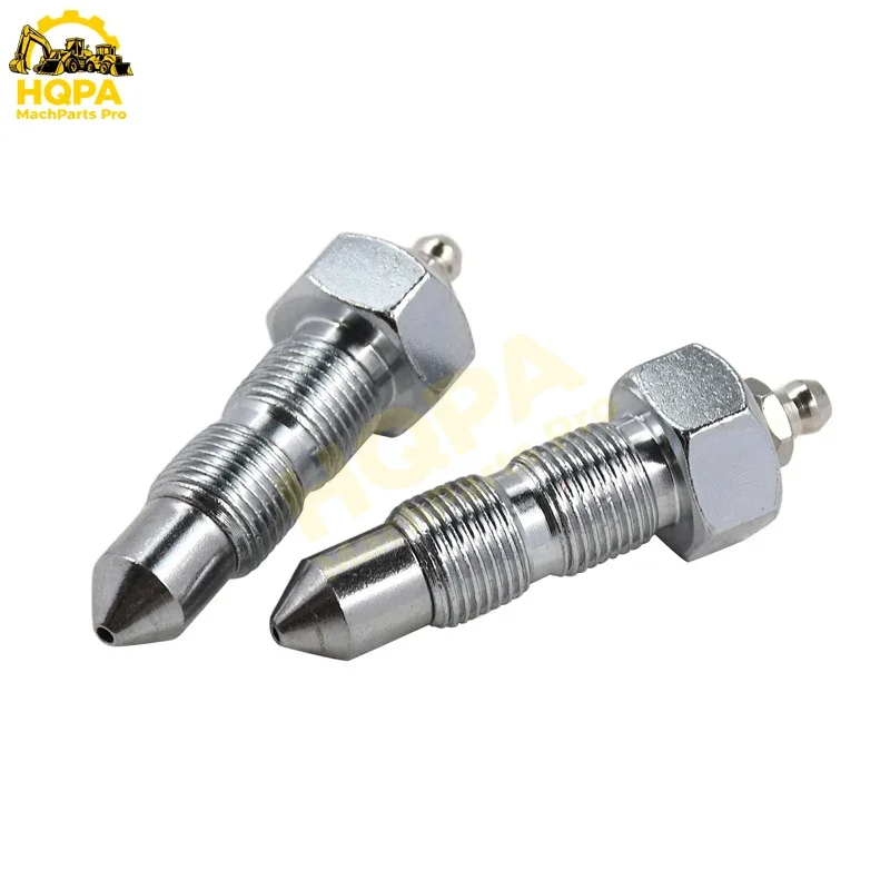 2S5925 2 Pieces Fitting-Grease Track Filler Valve For Caterpillar CAT Engine 3408 3066 3304 3402 205B 211B 215 215B 225 229 231D