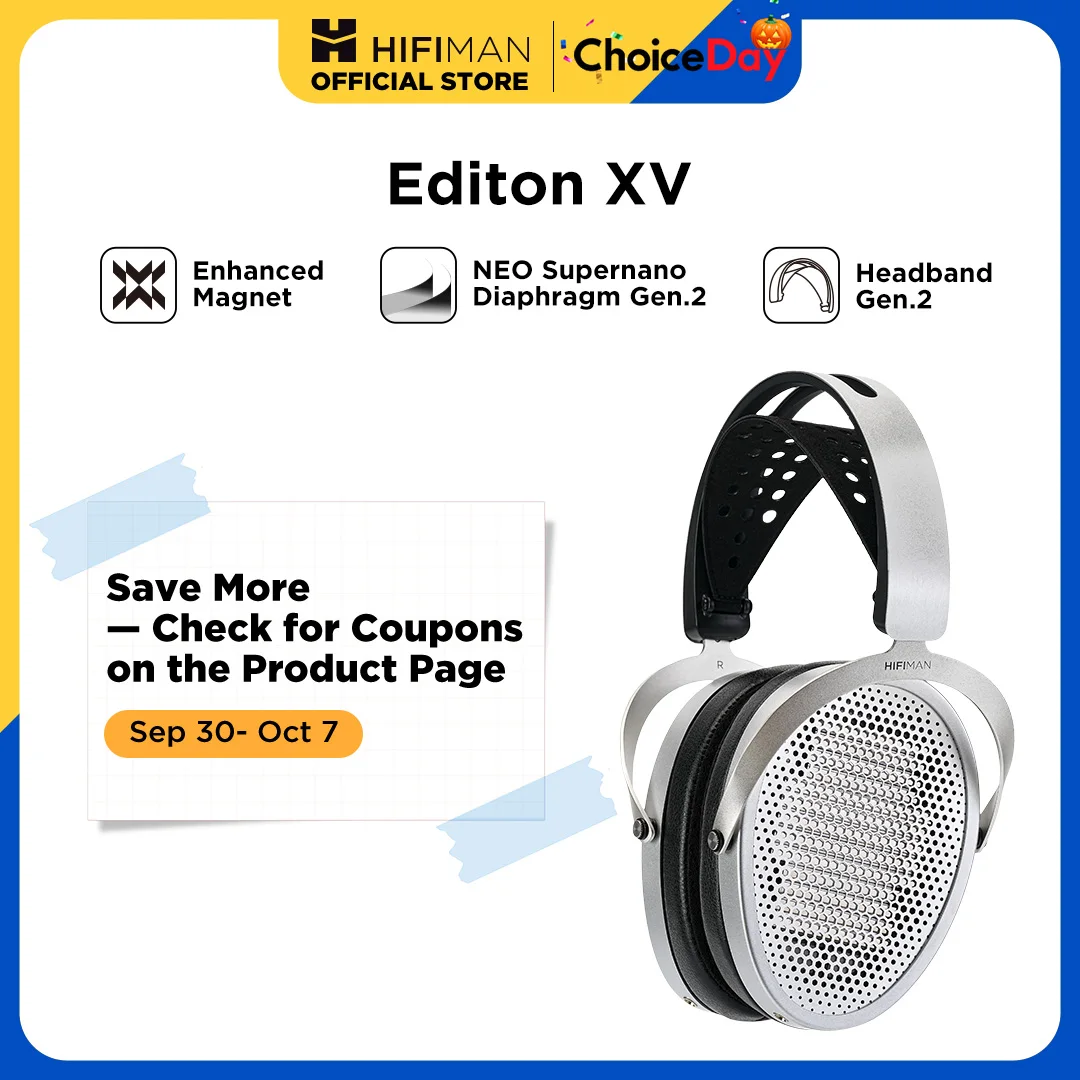HIFIMAN EDITION XV headphone with Enhanced Magnet