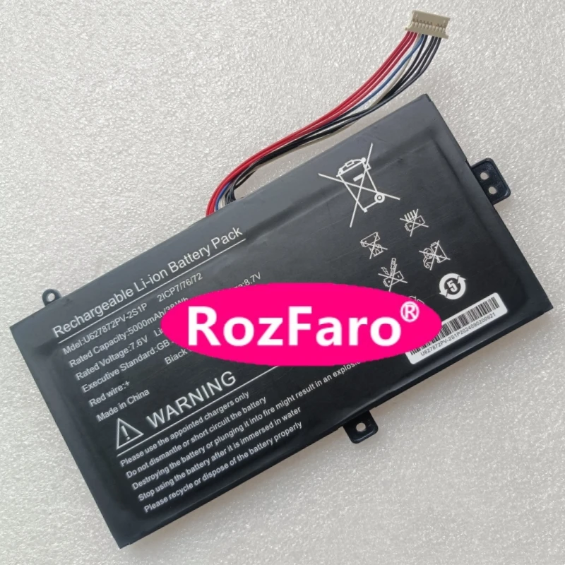 

U627872PV-2S1P Battery For FFF Smart Life Connected MAL-FWTVPC02BB-00Q21F0M MAL-FWTVPC02BB-00R21F0M MAL-FWTVPC02BB-00S21F1M