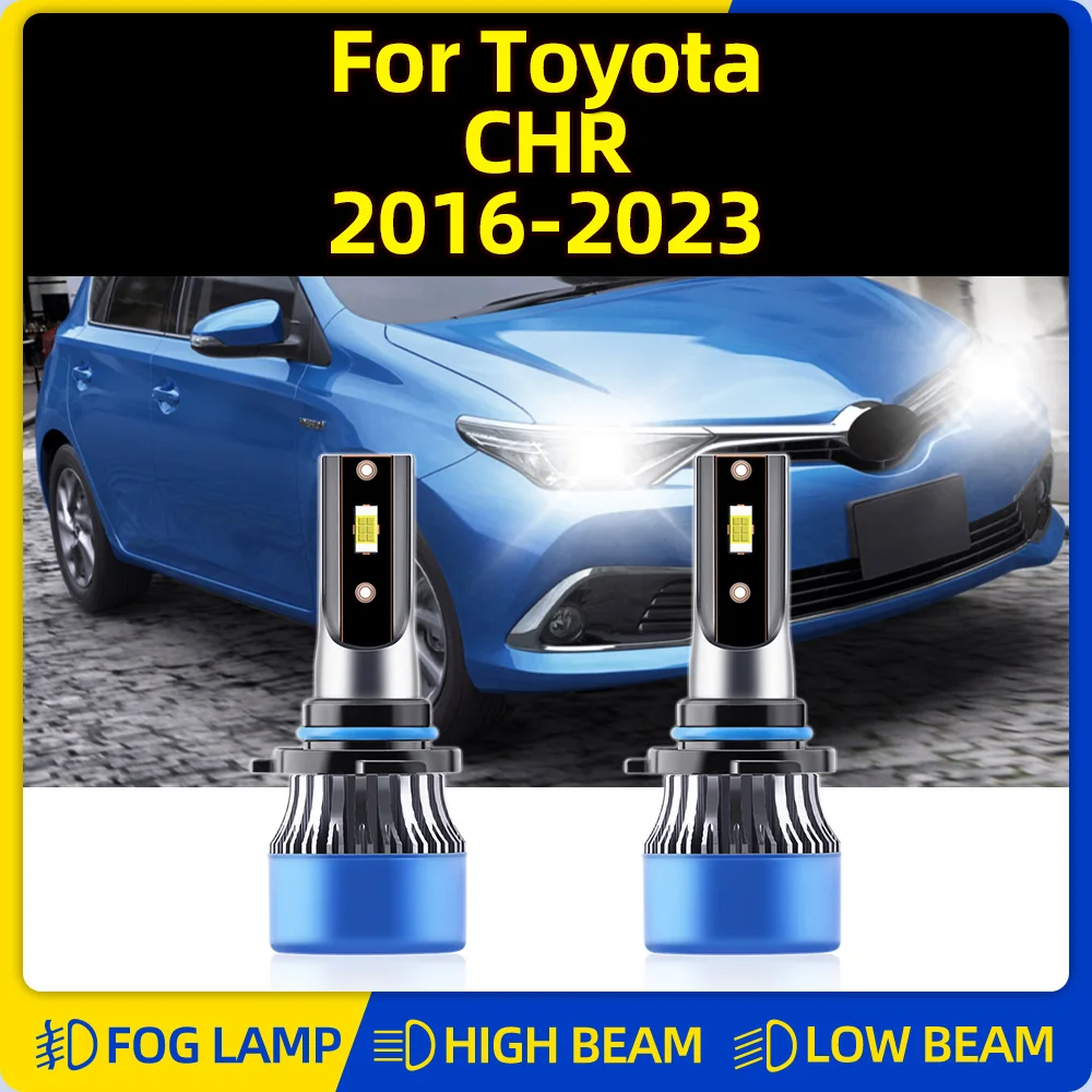 

LED Canbus 20000LM 120W 3570 CSP Car Headlights 6000K Auto Lights 12V For Toyota CHR 2016 2017 2018 2019 2020 2021 2022 2023