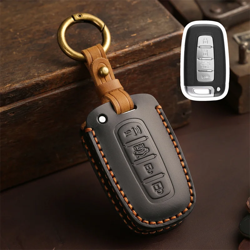 Car Key Case For Hyundai IX35 Elantra Sonata 8 9 For Kia Sportage K5 K2 Sorento Optima Forte 2015 2016 2013 2014 2012 2011 Cover