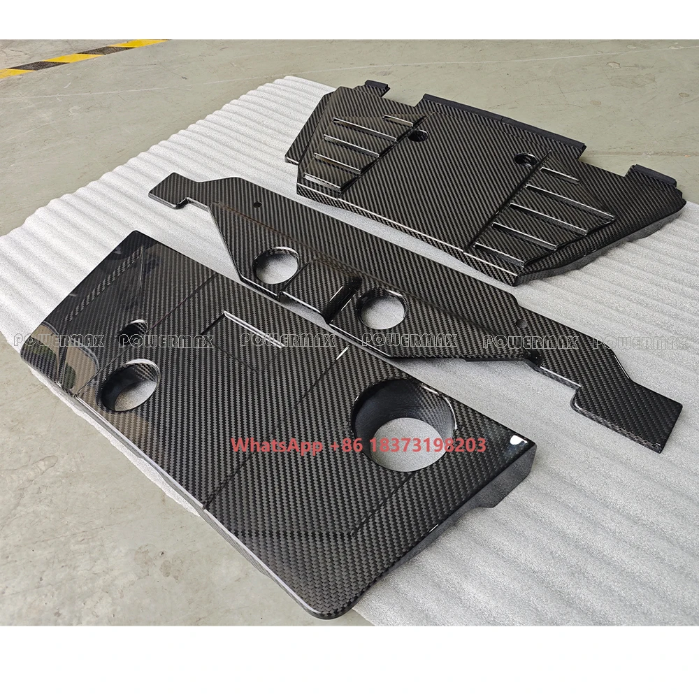 

Крышка отсека двигателя из углеродного волокна, 3 шт. для Nissan Z RZ34 400Z