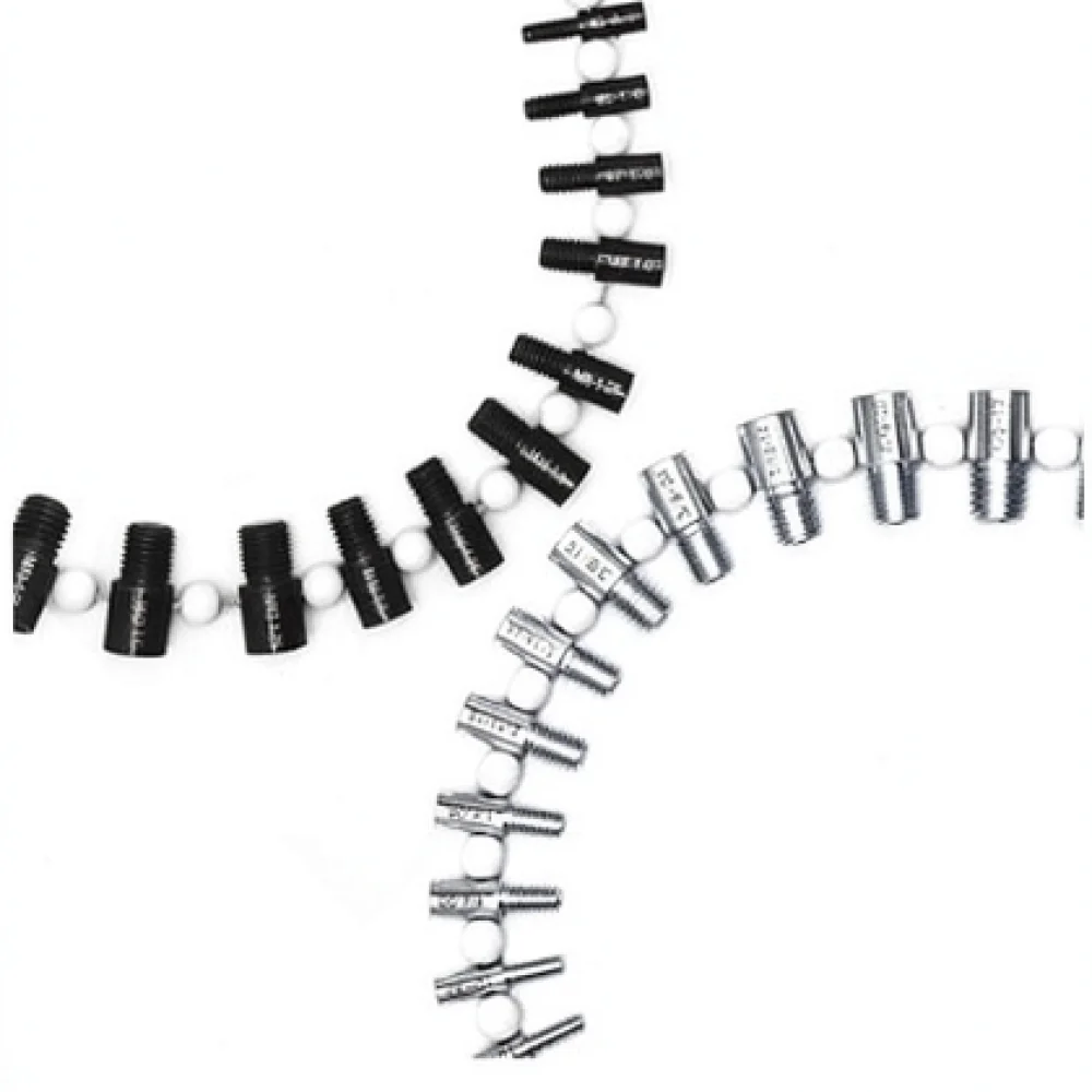Carbon Steel Thread Gauge Tool Metric Imperial Bolt Nut Identifier Hardware Repair Inspection Precision Device
