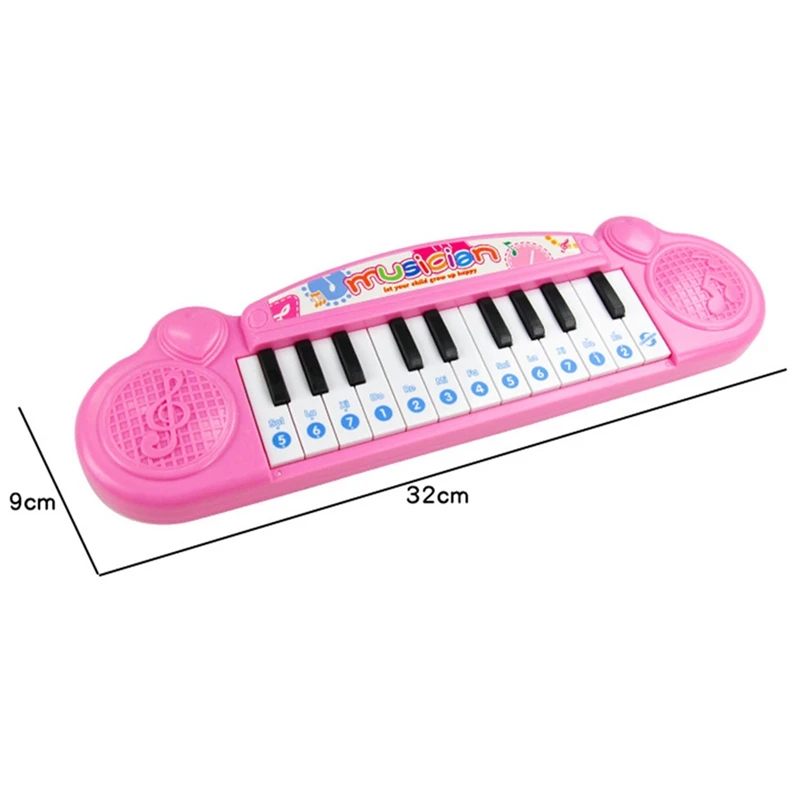 Elektronisch toetsenbord Beginners Baby Vroegschoolse muziekspeelgoed voor kinderen Zuigelingen Kleine piano voor baby