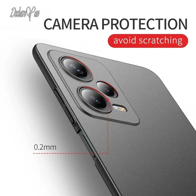 Redmi Note 12 Pro Plus Cases DECLAREYAO Frosted Cover For Xiaomi Redmi Note 11 Pro Plus Case Matte Coque For Xiaomi 11S Note12