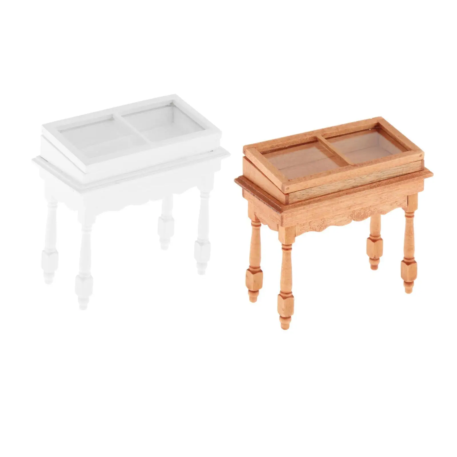 

1:12 Scale Dollhouse Display Cabinet Life Scene Miniature Miniature Jewelry Display Cabinet for DIY Scene Dollhouse Decoration