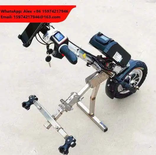 EASYTAKE HW121 Cheap Price 2019 Attachable 48V 500W Electric Handcycle For Wheelchair