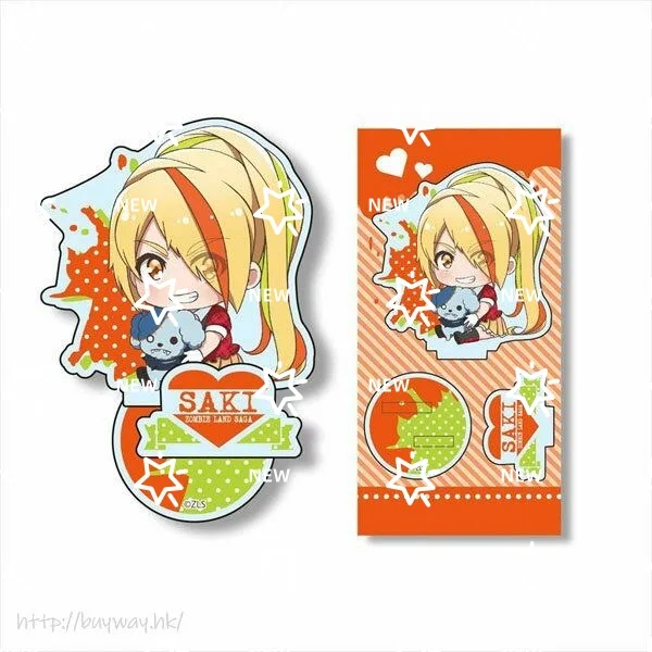 New style Anime ZOMBIE LAND SAGA Clear Double insertion Acrylic Stand Personalized Character standing Transparent Printing Gift