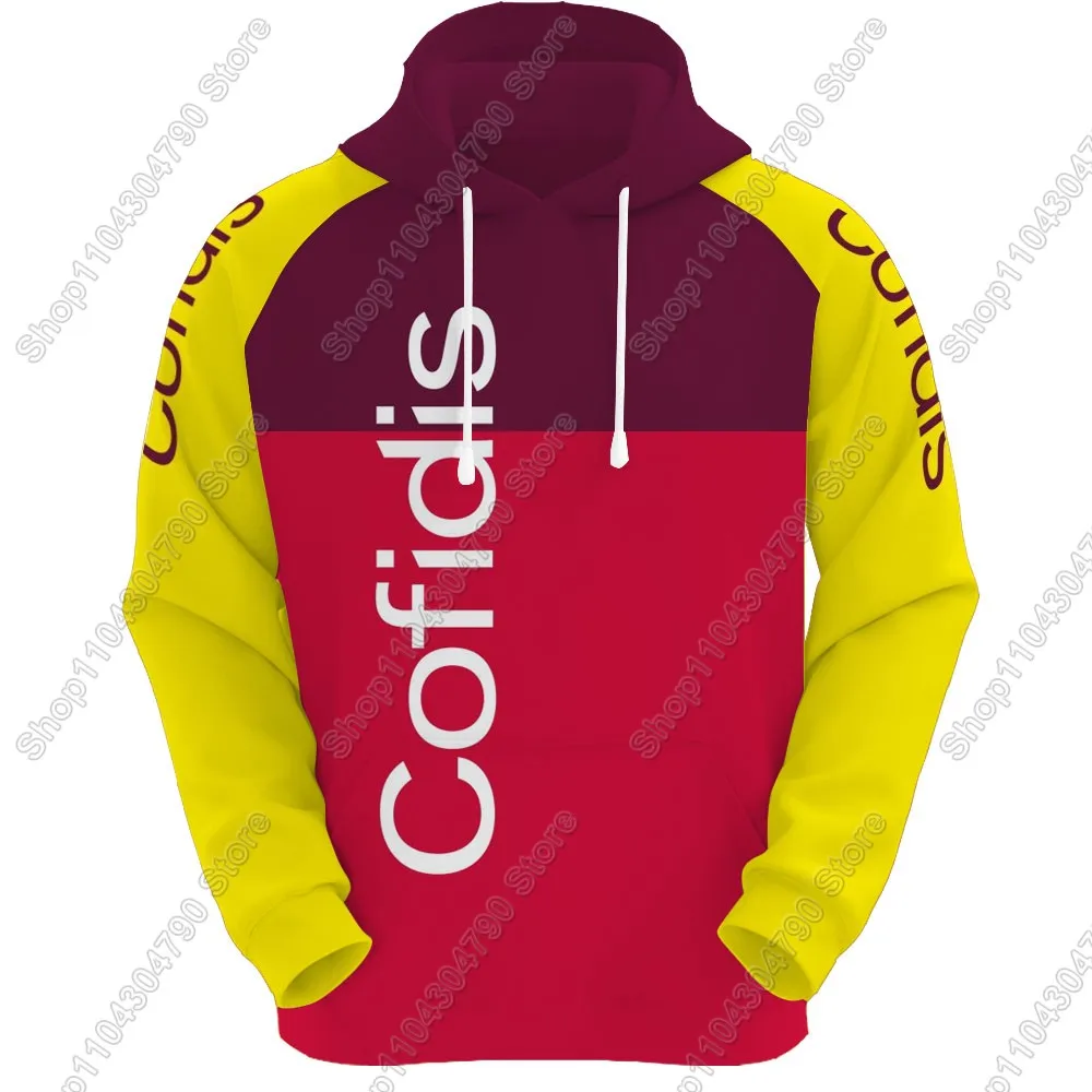 

Cofidis Team 2025 Hoodie Men Casual Sweatshirt Autumn Hoodies Cycling Clothing Hoody Streetwear Sportswear