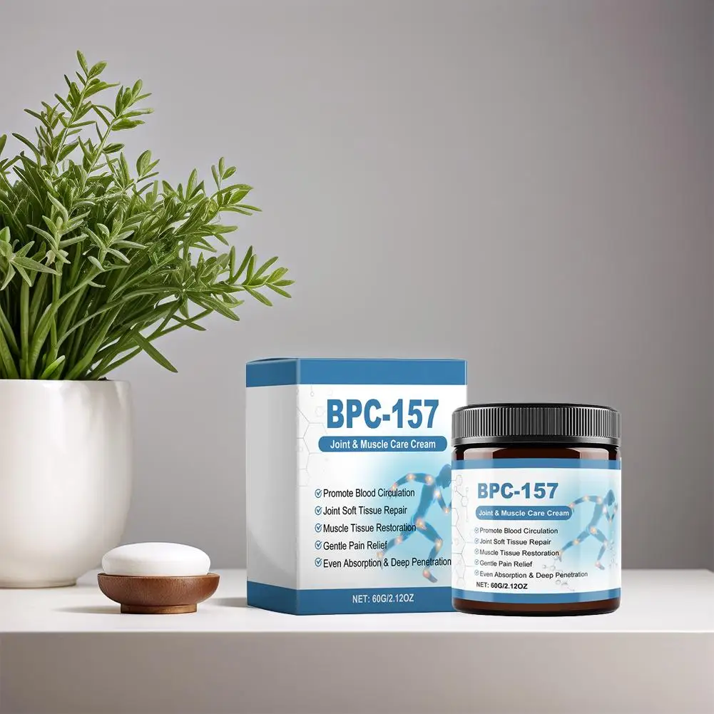 كريم مهدئ للمفاصل BPC-157 يدعم حركة المفاصل والعناية بلطف لمفاصل المعصم والركبة كريم تطبيق موضعي