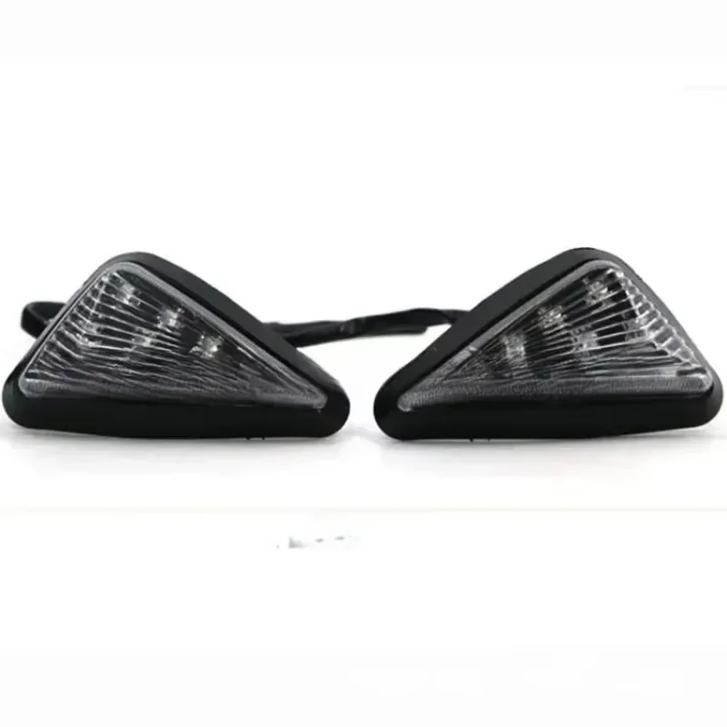 من أجل مصباح الانعطاف للدراجة النارية، مثلث مدمج، مصابيح مؤشر إشارة الانعطاف LED، كهرمان نهاري، تشغيل لي LED