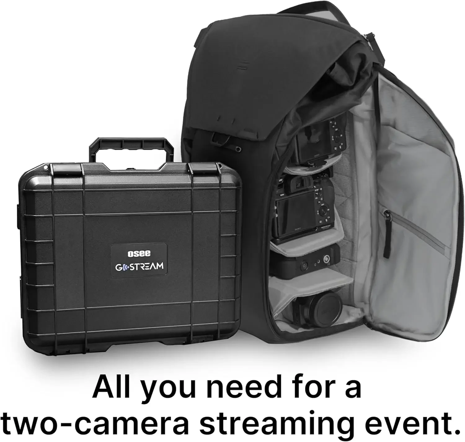 NEW Osee GoStream Deck All One Pro 14-Inch Monitor Multi-Camera Video Switcher 4 HD  MI USB-C I/O Live Streaming Recorder Player