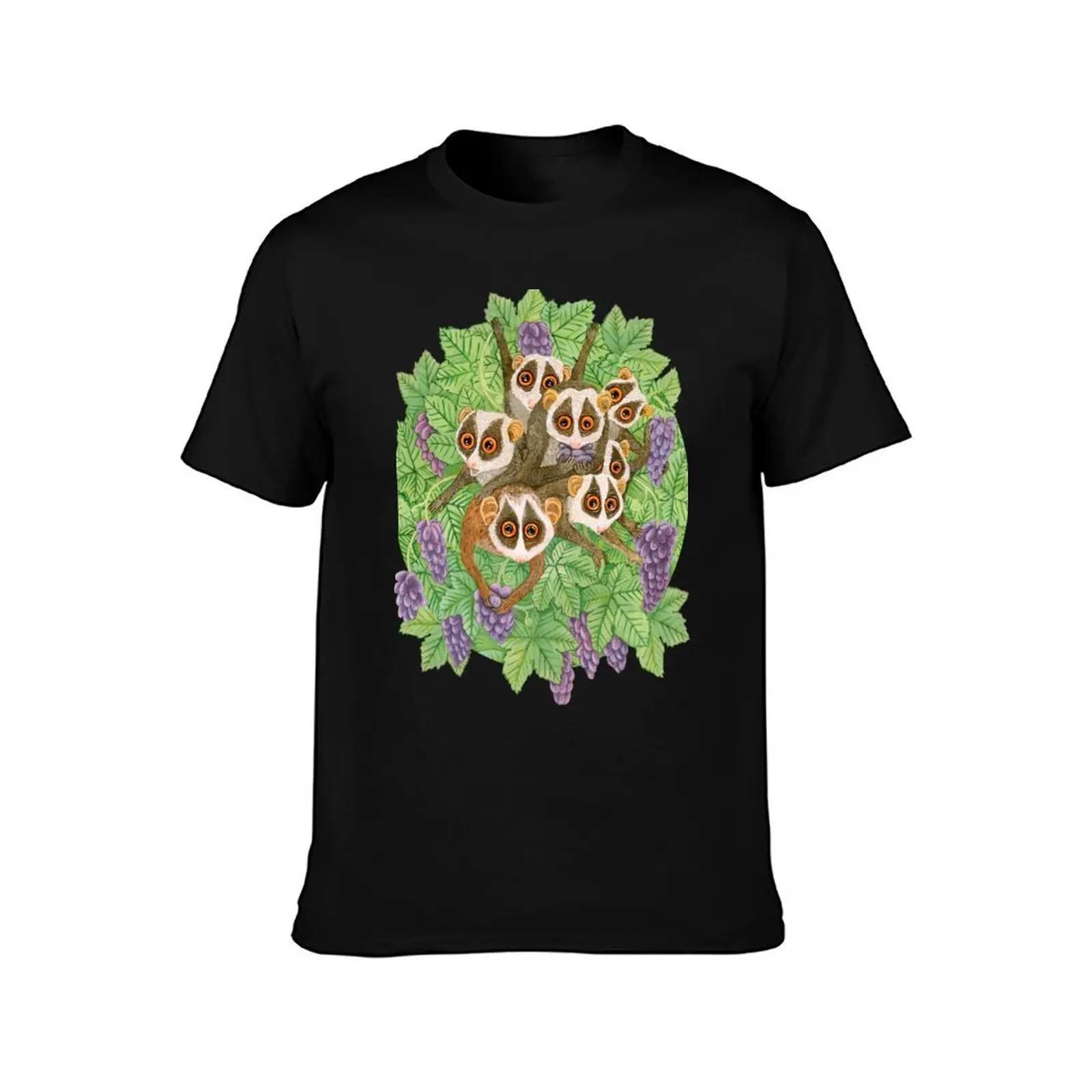 Monkey Loris Family T-Shirt Lightweight Sport Basic T-Shirt