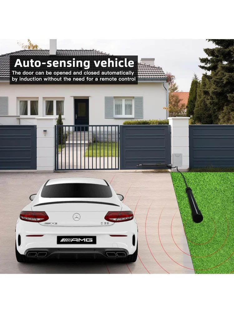 Vehicle Sensor for Automatic Gate Opener Vehicle Exit Sensor Kit Wired Exit Wand Driveway Car Vehicle Detecto