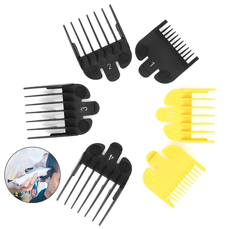 2/4 pz/set Limite Dei Capelli Tagliatore Da Barba Guide Da Barba Elettrica Pettini Strumenti Accessori