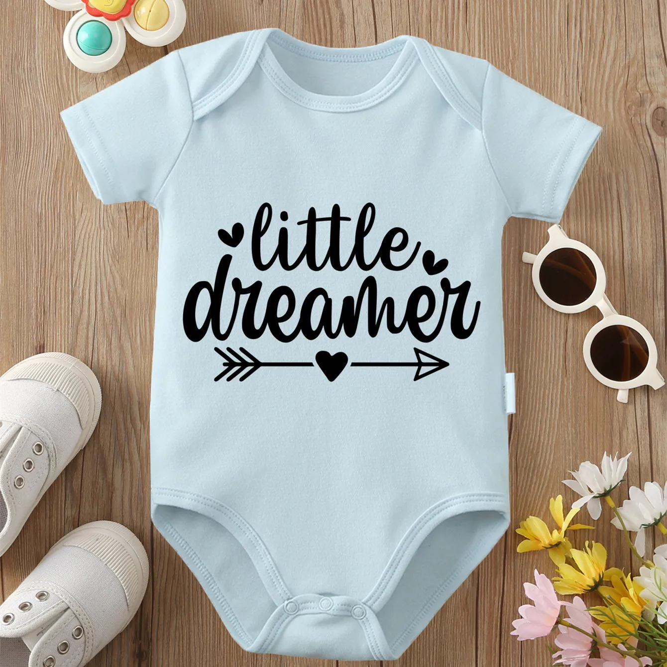 

Комбинезон-боди Little Dreamer My Baby из 100% хлопка, мягкая детская одежда, лучший подарок для малышей, комбинезон для новорожденных от 0 до 12 месяцев, милый комбинезон для новорожденных