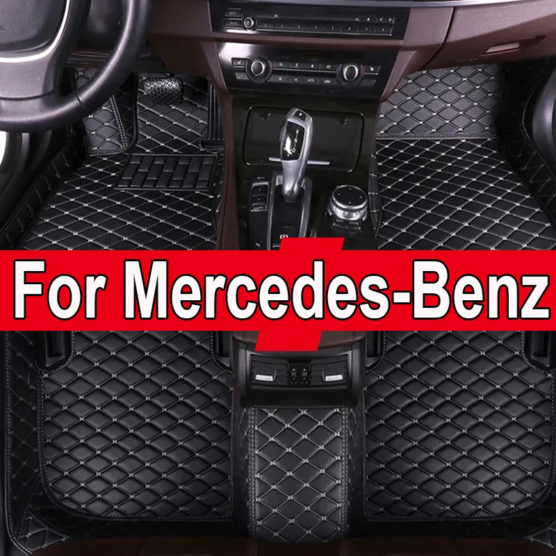 

Car Floor Mat For Mercedes-Benz GLA E-Class CLS A-Class B Class CLS-Avant GLC AMG SLC GL CLS B Class C Class Car Accessories