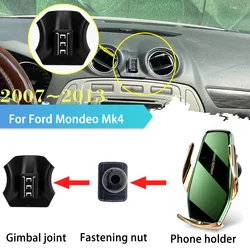 Supporto per telefono da auto 30W per Ford Mondeo Mk4 2007 ~ 2013 2008 2009 2010 2011 2012 Clip per presa d'aria GPS supporto intelligente supporto per ricarica rapida Wireless accessori