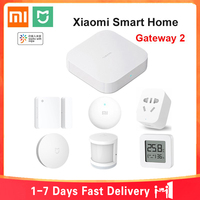 Xiaomi Smart Home Kit Mijia Gateway 3 Aqara Hub Door Human Body Sensor Temperature Humidity Sensor Wireless Switch Water Sensor