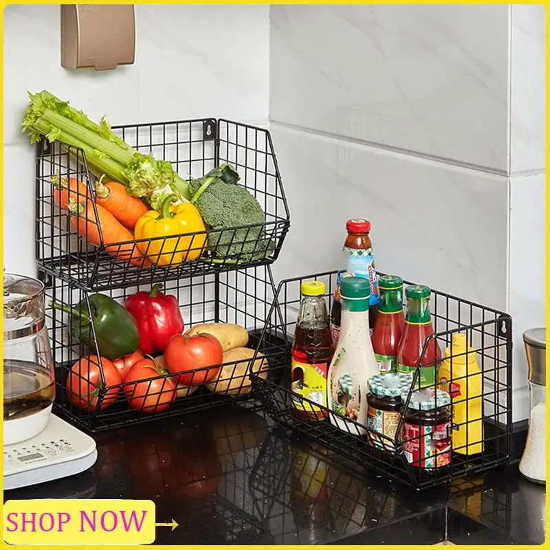

Closet Organizer Hanging Wire Basket For Laundry Room Closet Office Home Kitchen