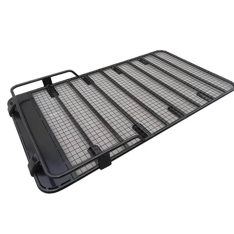 Heavy Duty Steel General Purpose Roof Rack Universal Car Top Cargo Carrier Luggage Basket for SUV Sedan Truck Travel Camping