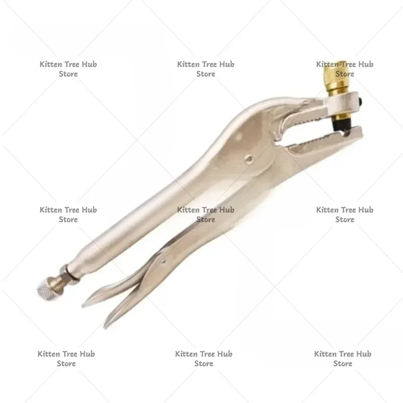 Adding Fluid Forceps CH-308 Refrigerant Recovery Refrigerator Copper Tube Plug Valve Clamp Hand Plier Tool