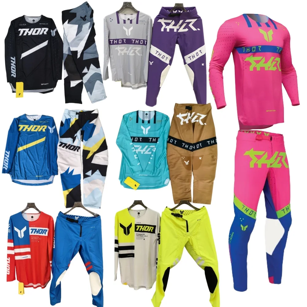 AliExpress Thor 2025THOR Motocross Kits Shift Dirt Bike Gear Set Moto Race Wear Motorcycle Clothing
