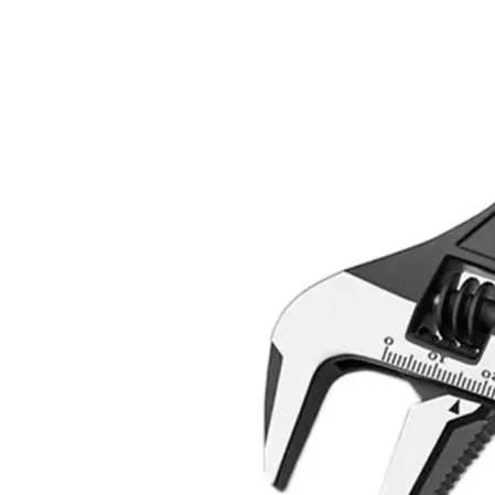 Adjustable Wrench Set 6 8 10 Inch with Dual Purpose Jaw for Pipe and Nut Operations in Residential For Plumbing Jobs