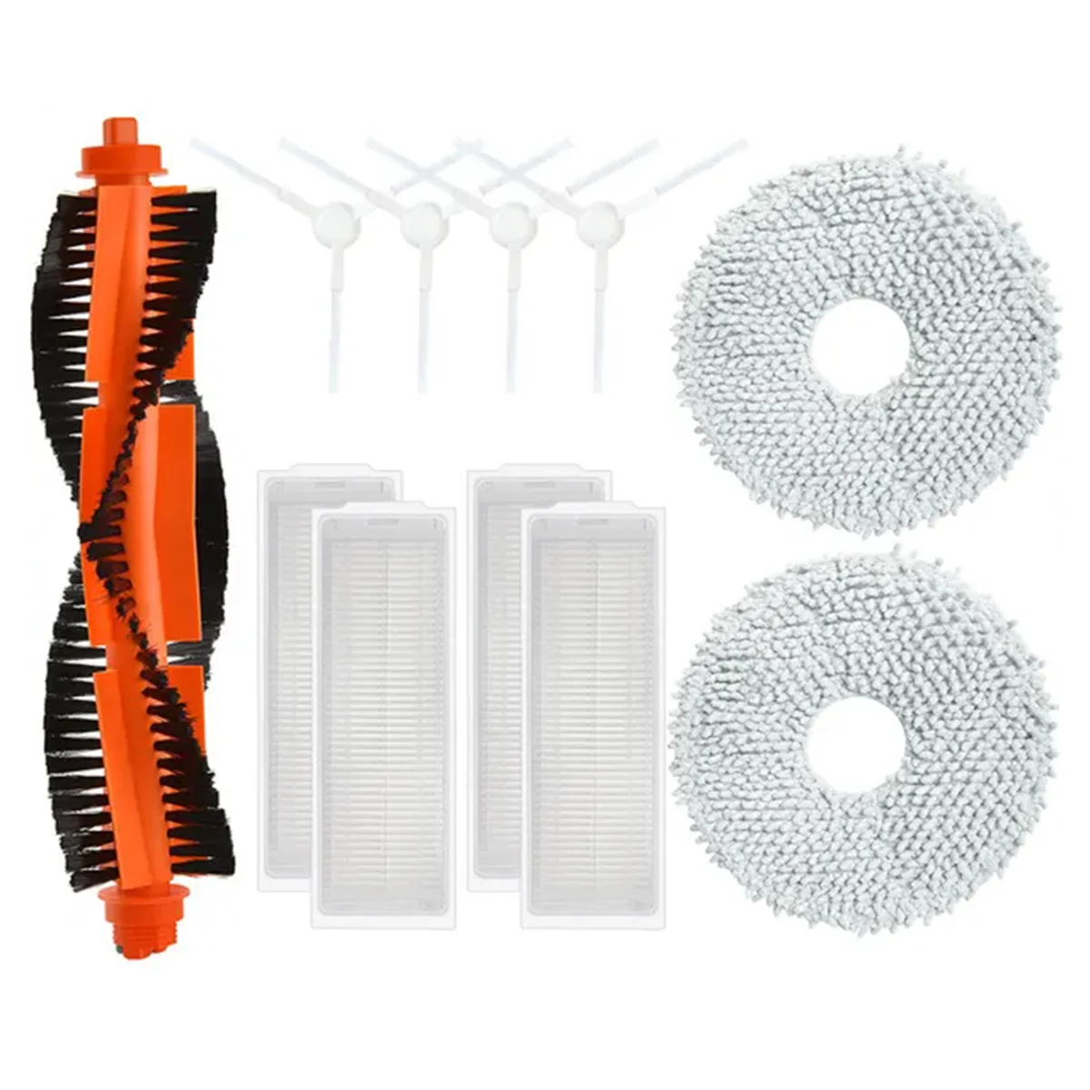 A20M для робота-пылесоса X20 для самоочищающегося робота 2/C101 Основная боковая щетка Hepa-фильтр Детали ткани для швабры