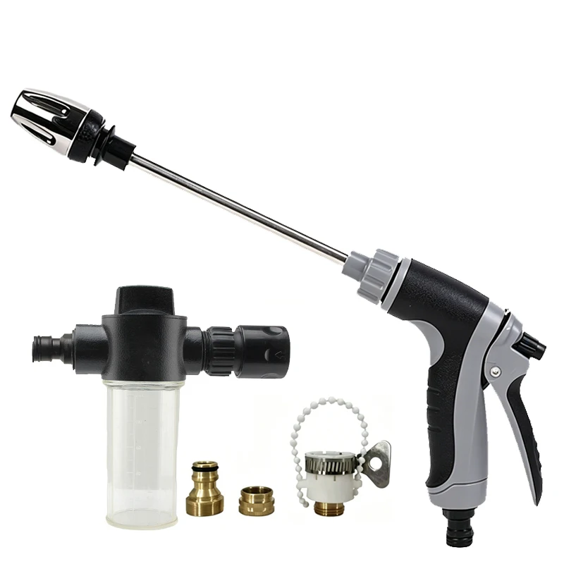 Bestseller Hochdruck-Wasserpistole Autowäscher Gartenbewässerung Schlauchdüse Schaumlanze Tragbares Autoreinigungswerkzeug ﻿
