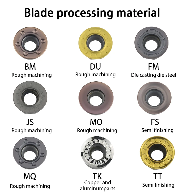 KaKarot Milling Cutter EMRW 5R round nose milling C24/C32 shock-resistant tool holder boring bar holder RPMT10T3 cutter arbor