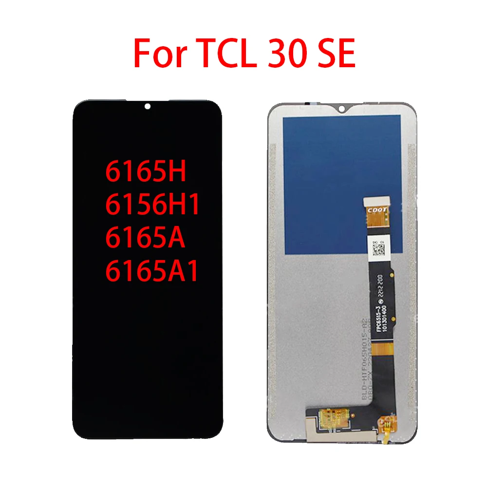 

Full Screen For TCL 30SE LCD Display For TCL 30 SE Display Touch Screen Digiziter Panel Assembly Replacement