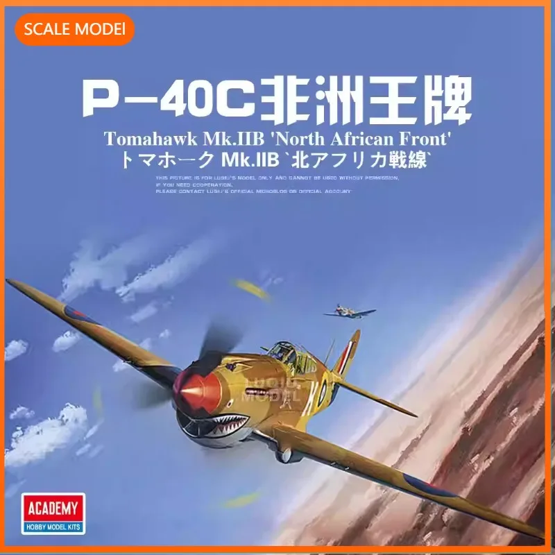 

1/48 Academy model building kits 12235 Royal Air Force Tomahawk IIb "Ace of African Front"