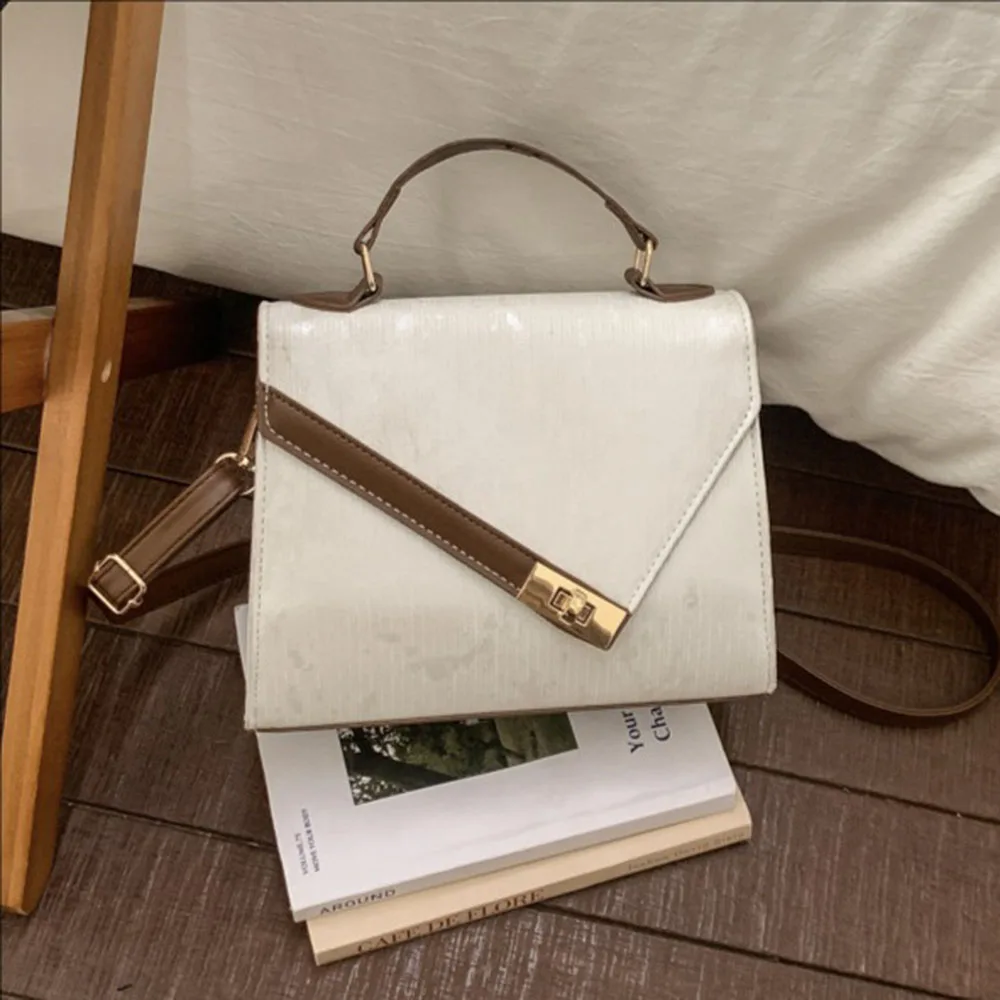 

Light Luxury Square Women Crossbody Bag Solid Color Underarm Bag PU Leather Handbag Fashion Shoulder Bags For Ladies Use