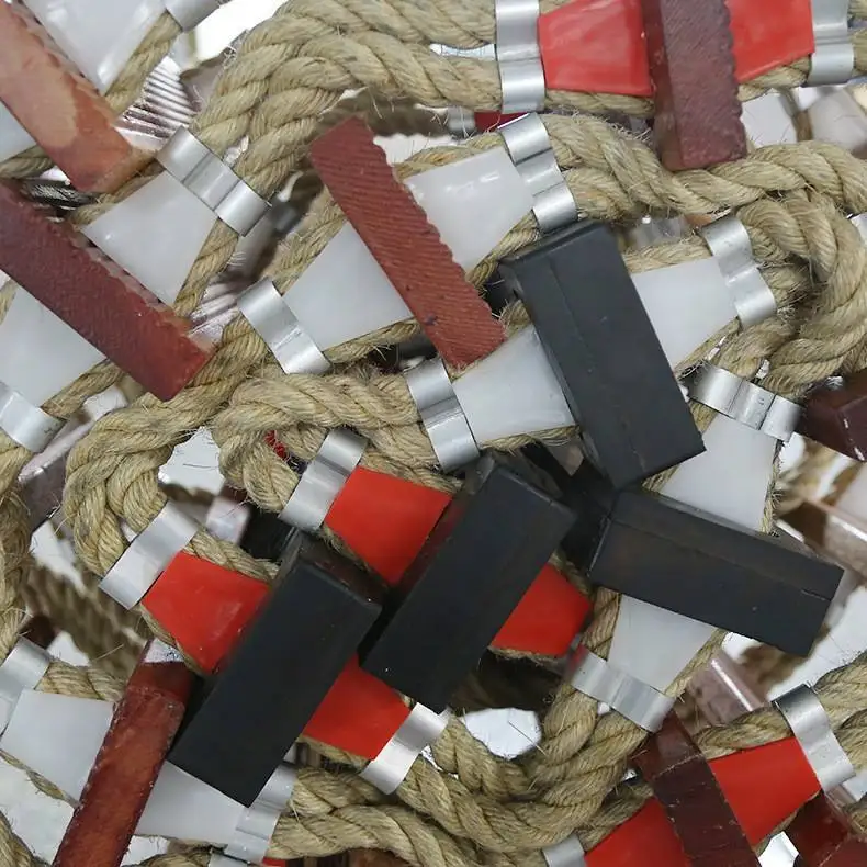 Marine Rope Ladder Easy Handling Marine Emergency Ladder CCS Approved Embarkation Safety Step Ladders