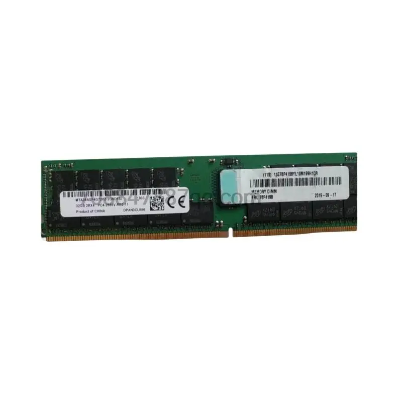 

Оригинальный 100% Аутентичный IBM 32G 2RX4 PC4-2666V 78P4198 DDR4 ECC REG