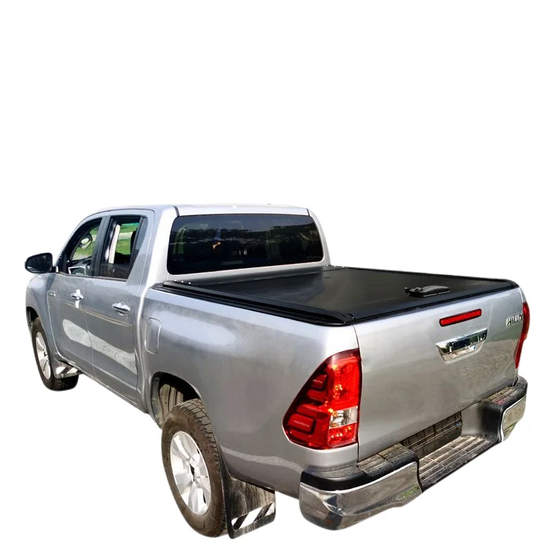 

New Listing Hard Soft Retractable Roller Lid Shutter Tonneau cover for Toyota Hilax