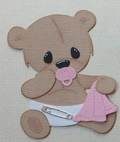 Cartoon  bear baby  cutting die set   Stencils for DIY Scrapbooking photo album Decorative DIY Paper Cards