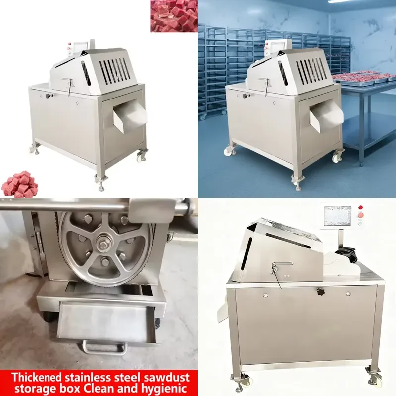 SFW Certificate Adjustable Size Mutton, Chicken, and Duck Cutting Machine, Stainless Steel Cutting Machine for Food