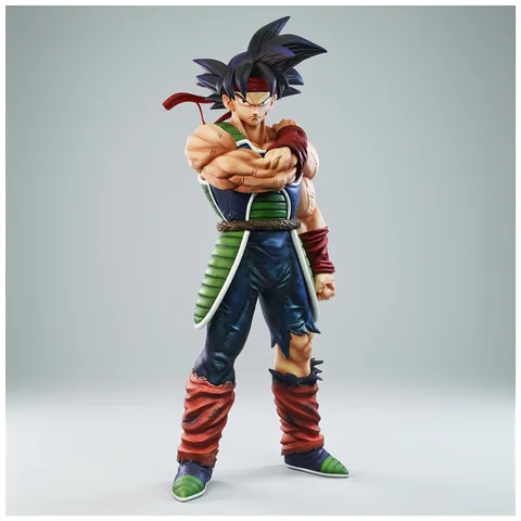 24cm/9.4in Anime Dragon Ball Z Figure Bardock Figure Collectible Model Statue Toy Gift