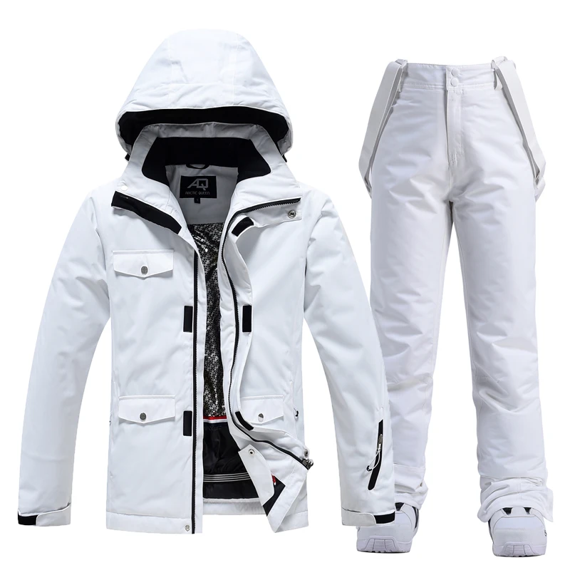 

-30, Pure Color, Men Women Snow Suit Wear, Snowboard Clothing Sets, Waterproof Windproof, Winter Costume, Ski Jacket, Ski Pant