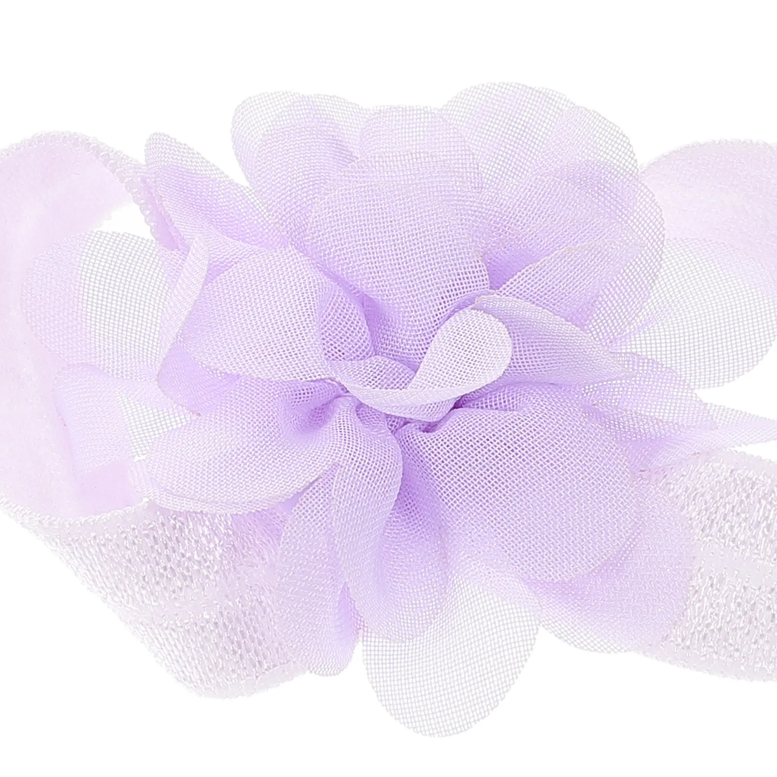 

4Pairs Baby Girls Boys Flower Foot Bands Soft Skin-Friendly Fabric Beautiful Photogragh Prop Flower Foot Band for Babies