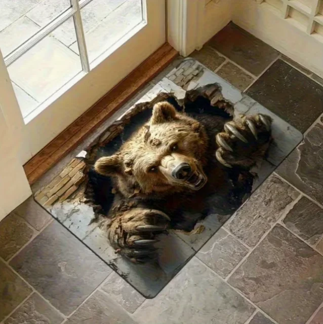 الحيوان الوهم السجاد المضادة للانزلاق قابل للغسل السجاد كرسي مدخل المنزل مكافحة التعب السجاد المطبخ غرفة المعيشة مستطيلة حصيرة #1