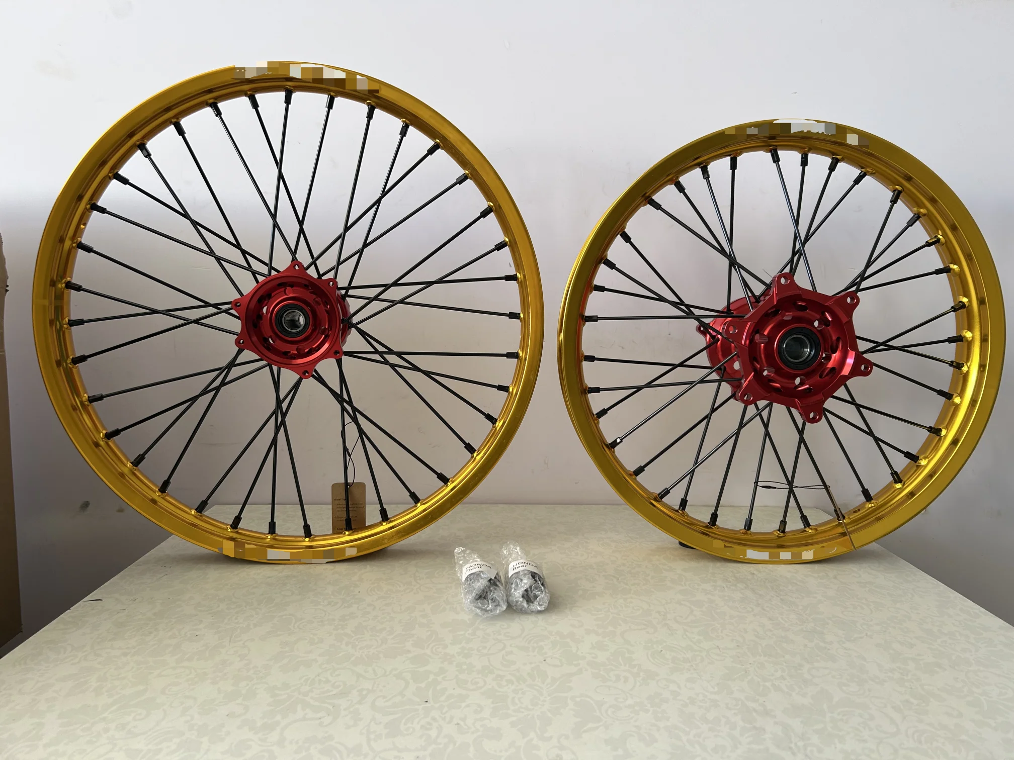 7050 Aluminum Alloy Rims Suit for CR 250 2004 Years 21*1.6-19*2.15 Motocross Rims
