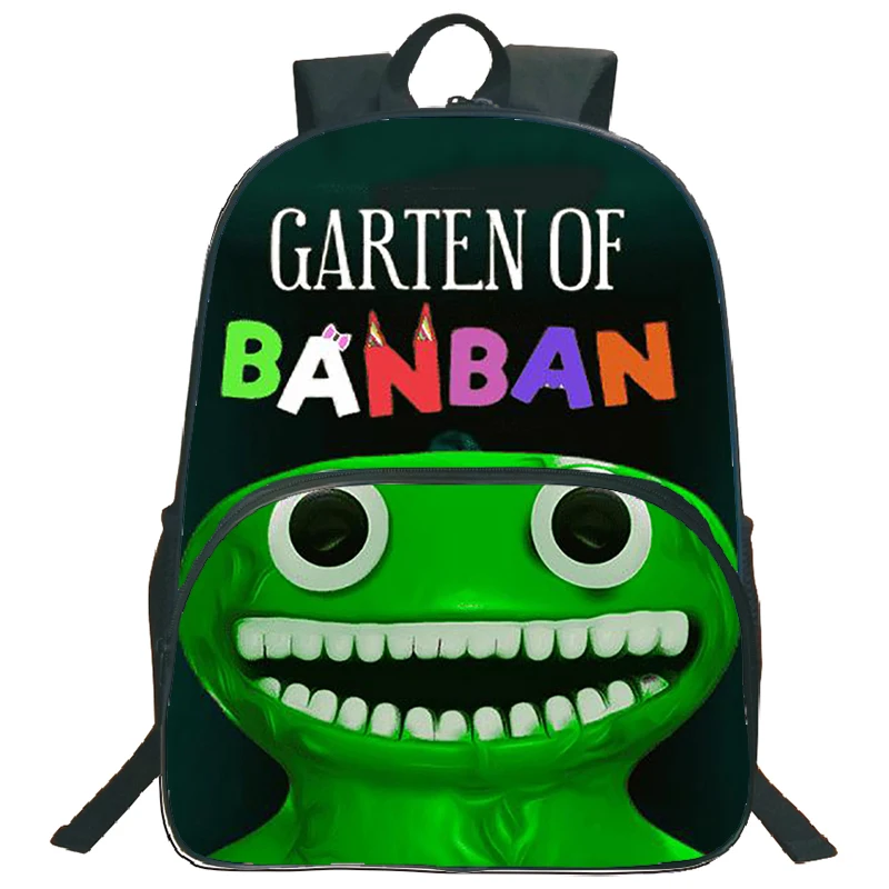 New 3d Print Garten Of BanBan Backpack Students Large Capacity School Bookbag Waterproof Children Backpack Teenager Laptop Bag