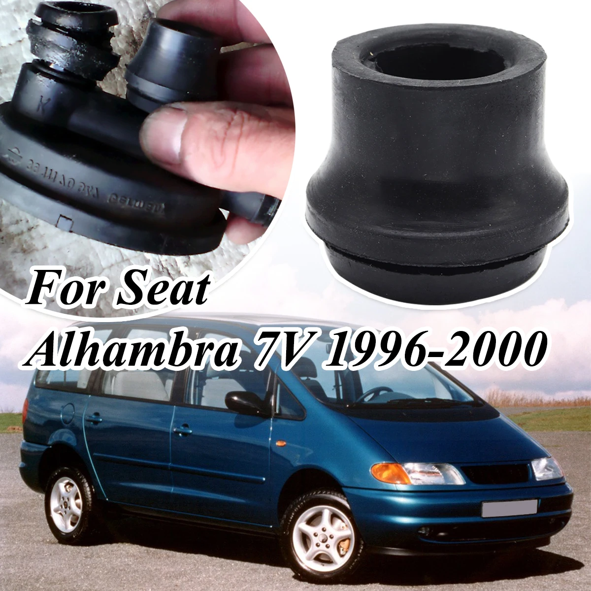 

For Seat Alhambra 7V Rocker Valve Cover Grommet Oil Filler Seal Breather Bung Cylinder Head Crankcase Ventilation Rubber Gasket